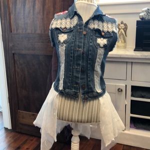 Designer original denim jacket